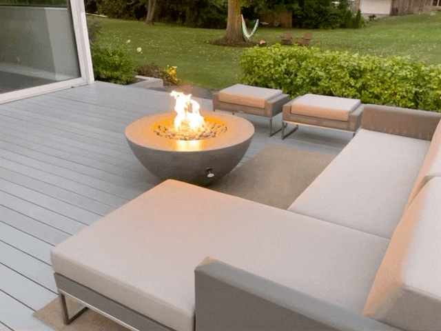 Conique | Concrete Fire Bowl