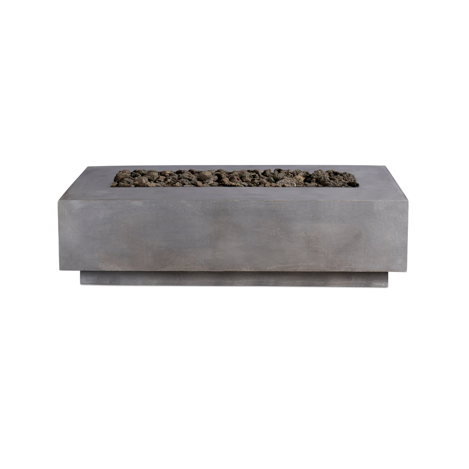 Lineal | Rectangular Concrete Fire Table