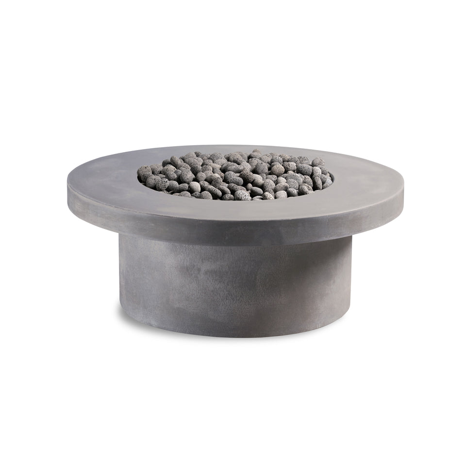 Mirasol - Circular Concrete Fire Pit Table