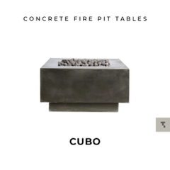 Upgrade Your Fall Outdoor Decor with a Beautiful Concrete Fire Pit Table