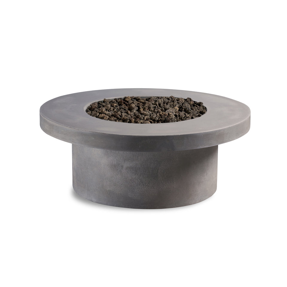 Mirasol - Circular Concrete Fire Pit Table
